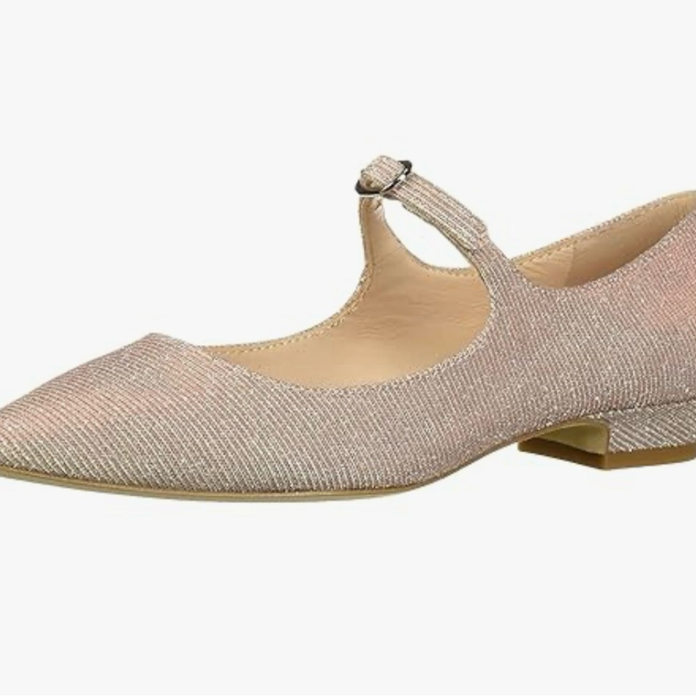 Kate Spade Mallory Mary Jane Iridescent Sparkling Flat